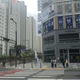 Mothers and their children at a crossing in Sejong.